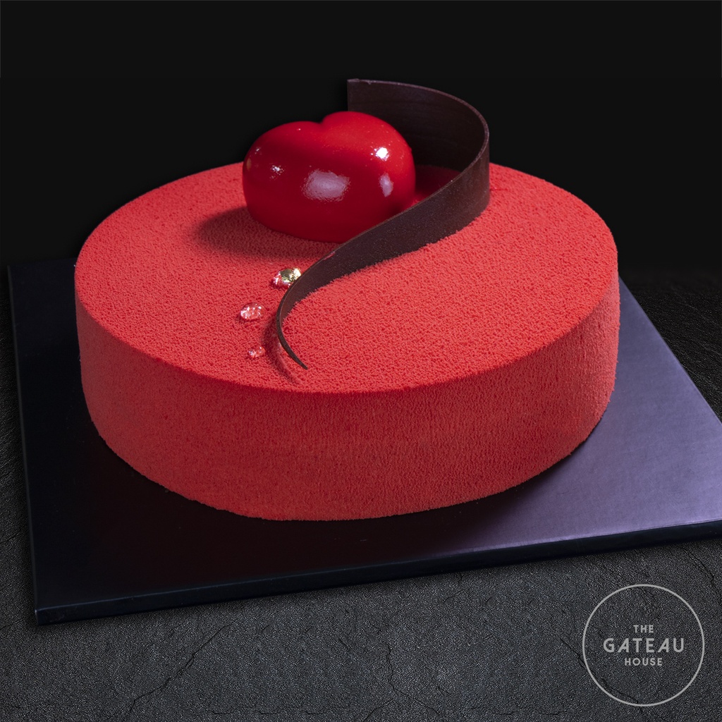 Strawberry Chocolate Mousse Cake
